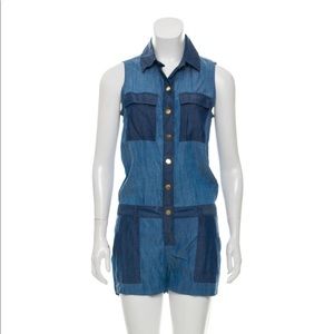 Michael Kors Chambray Romper